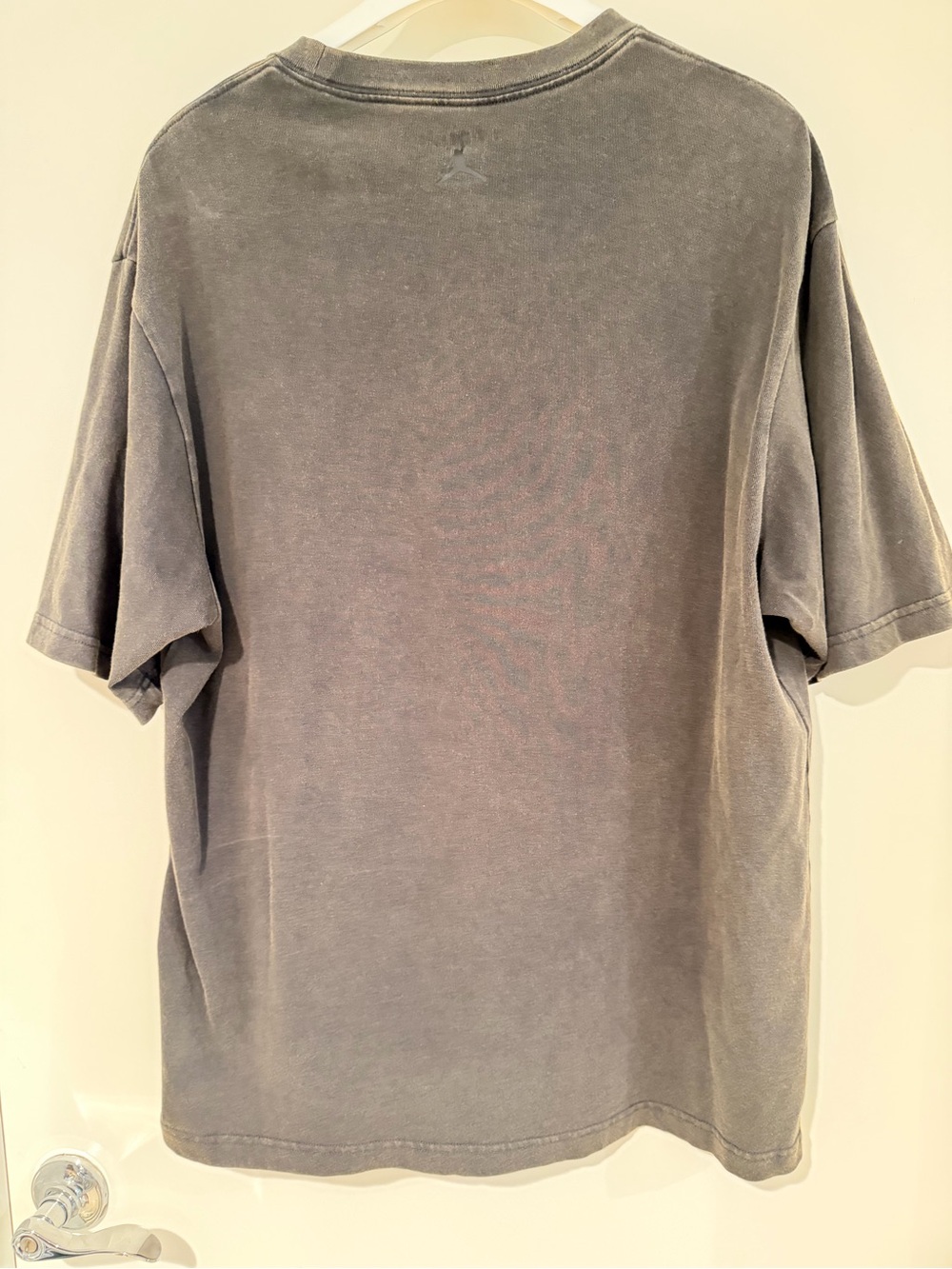 Jordan Men’s Black Short-Sleeve Graphic Tee with Multicolor Print - Picture 3 of 6
